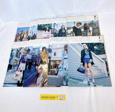 Lotto riviste FRUiTS numeri 1-9 donne giapponesi ragazza Harajuku street...