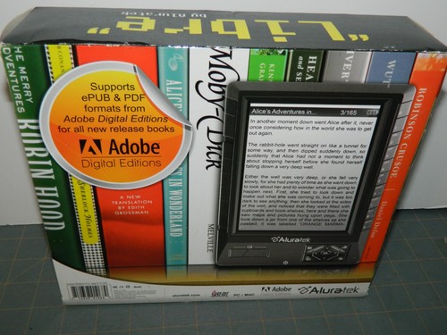 Lettore ebook aluratek libre - lettore,