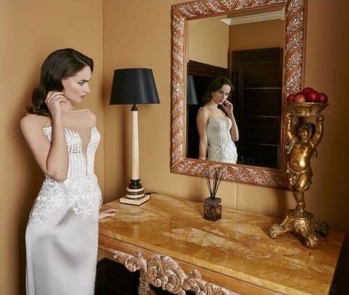 Abito sposa longuette - abito,
