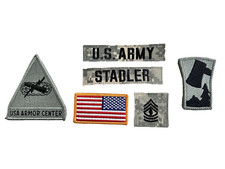 Set 6 toppe US ARMY Acu UCP