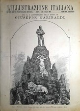 Stampa antica PAVIA Monumento