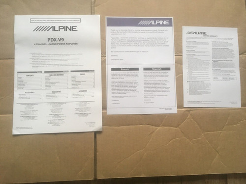 Alpine pdx amplificatore - alpine,