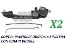 COPPIA MANIGLIE ESTERNA PORTA