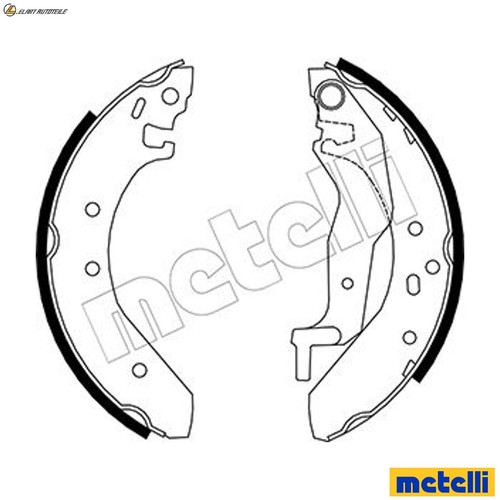 Kit ganasce freno 0006 - freno, 53-0006