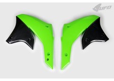 UFO PLAST convogliatori radiatore  per Kawasaki KLX 450R 2007 > 2023 verde 026