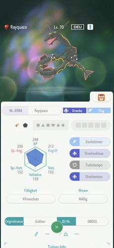 Pokémon rayquaza evento - 🐑pokémon, "evento"