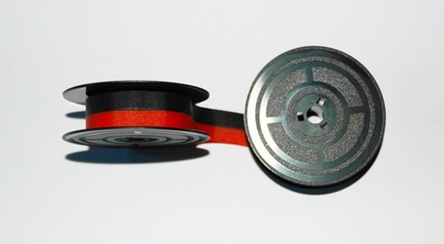 Bobina nastro nero rosso gr4 - nastro,