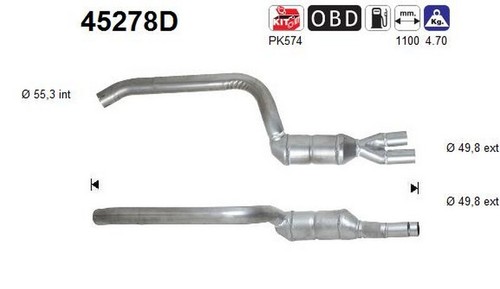 150 204 catalizzatore - 150, cv