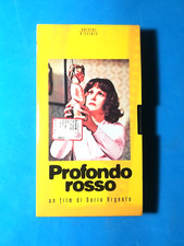 VHS FILM PROFONDO ROSSO DI