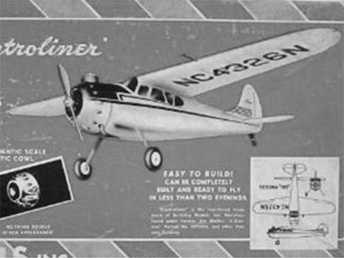 Cessna 195 cabina 36 - f/f,