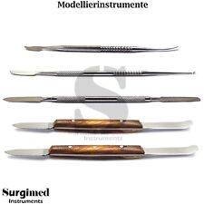 5 strumenti di modellazione laboratorio coltello cera Fahenstock intaglio spatola cemento