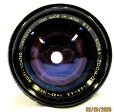 Sigma Zoom 35-135 mm f/3.5-4.5