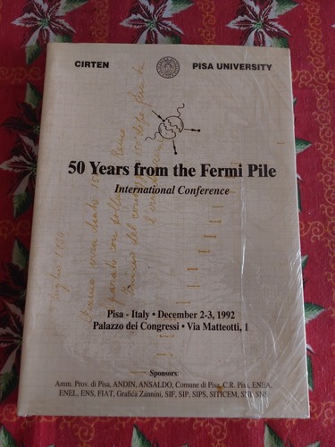 Years from the enrico fermi - 50,