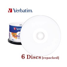 Verbatim AZO DVD+R DL Hard Coat 8x DVD vuoto doppio strato 8,5 GB stampabile 6 dischi