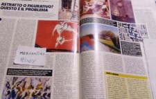 Astrattismo e pittura astrattista clipping 1996. Angelo savelli, Francesco Menzi