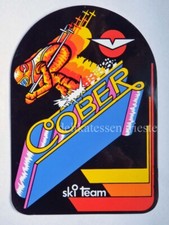 ADESIVO sticker originale vintage COBER SKI TEAM SCI 