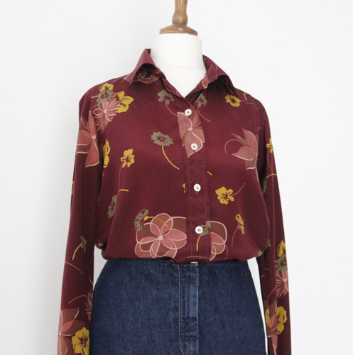 Camicia vintage pura seta - vintage, in