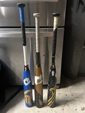 3 Demarini Baseball Bats￼