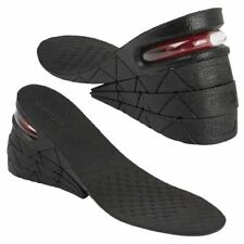 COPPIA DI SOLETTE ALZA TACCHI TACCO PER UOMO NERO ALZATACCO PER SCARPE ALTEZZA