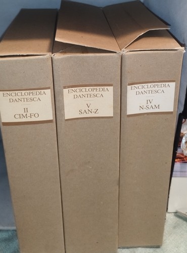 Enciclopedia dantesca treccani - enciclopedia,