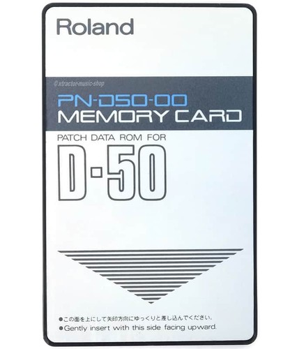 Roland d50 patch data - roland,