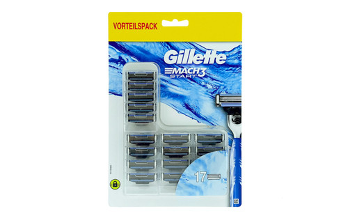 Lamette barba gillette - 17, da