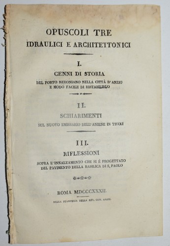 Anzio tivoli ediz 1832 - -,