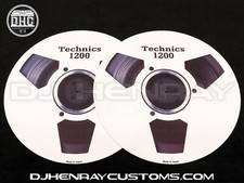 Technics white black reel - black, 2