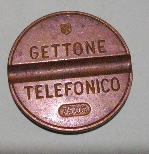 Gettone telefonico sip - gettone,