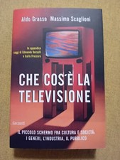 Aldo Grasso- Massimo Scaglioni " CHE COS' É LA TELEVISIONE" SPETTACOLO- FICTION 