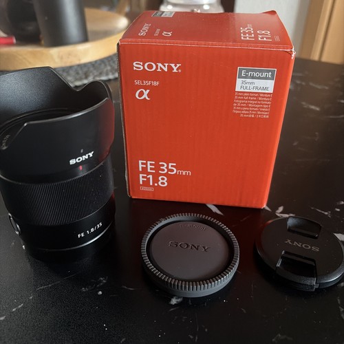 Sony 35mm e - fe, f1.8