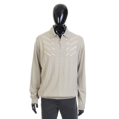 Polo con zip - , ricci