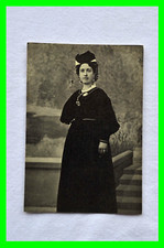 Antica cartolina postale SCANNO costume giornaliero non viaggiata