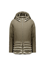 GIUBBINO DONNA CIESSE PIUMINI UNIQUE 194CPWJ32050 BEIGE PIUMA ORIGINAL AI 2020