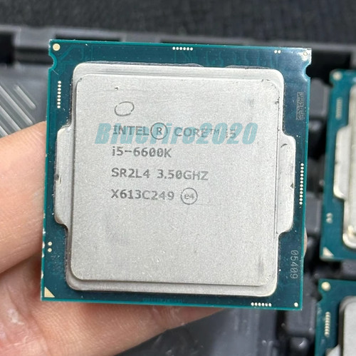 Cpu intel core 6600k - intel,