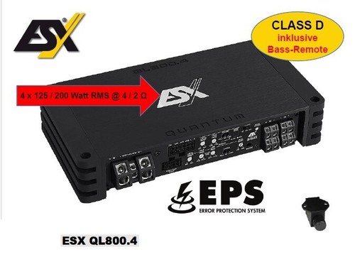 Esx ql800 class - ql800.4, class-d