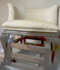 Due Poltroncine e poggia piedi