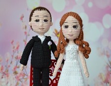 Bambole all'uncinetto per