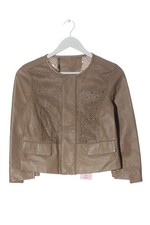 TRU TRUSSARDI Giacca da motociclista Donna Giacca Taglia IT 40 marrone-grigio