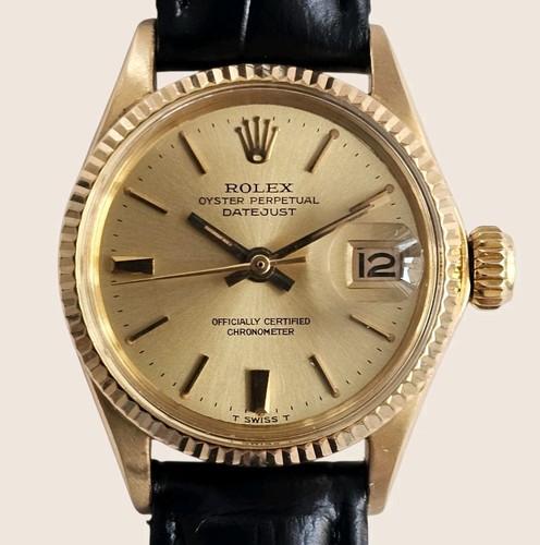 Rolex datejust 6527 18k oro - 6527,