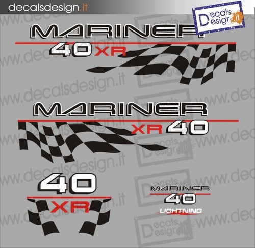 Adesivi motore marino