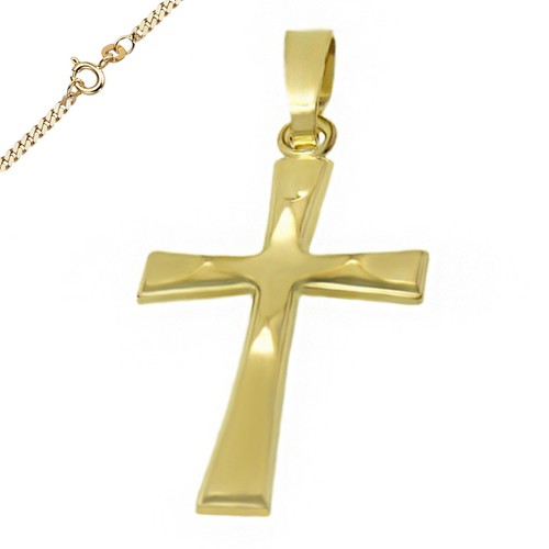 Croce ciondolo 333 - 333, oro