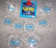 Roling's A308 Pack di 8 mi basso 6th corda 050 per chitarra Folk-Acustica