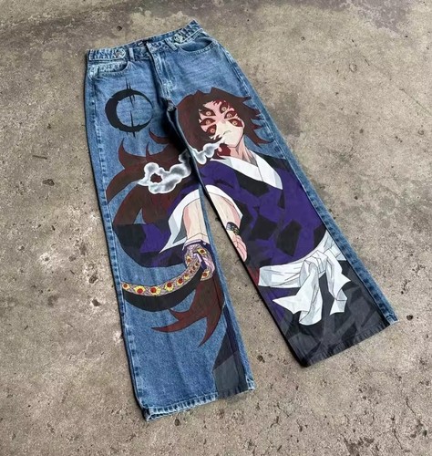 Jeans larghi demon slayer - larghi,