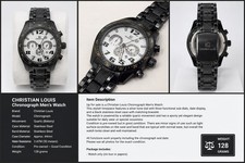 OROLOGIO UOMO VINTAGE ACCIAIO