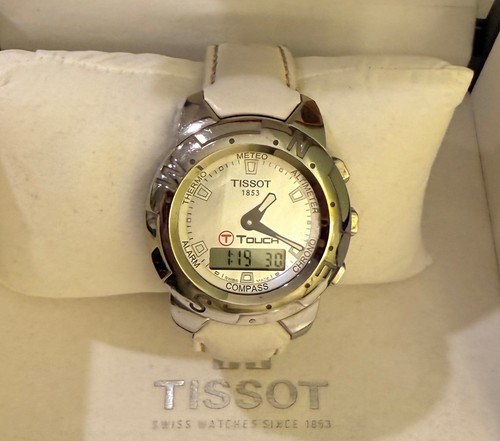 Orologio tissot touch - t, bianco