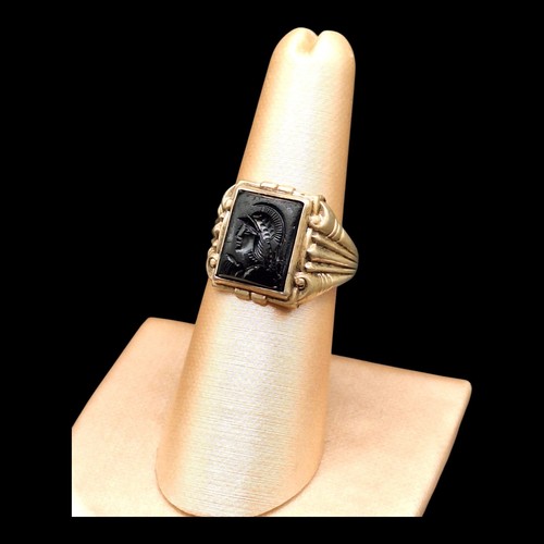 Anello antico vintage argento