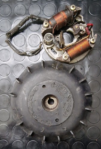 Accensione vespa per ricambi - accensione,
