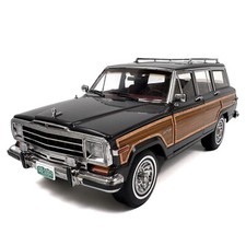 Modellino auto 1/18 Jeep Grand Wagoneer 1991 DD MODELS DOVER GRIGIO METALLIZZATO pressofuso