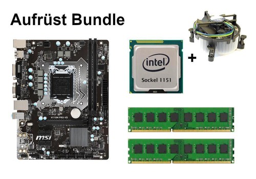 Bundle msi h110m - msi, pro-vd